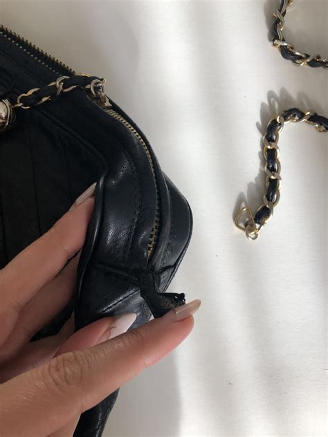 restore vintage chanel bag|chanel bag repair.